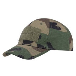 Pentagon - Czapka z daszkiem Tactical BB Cap 2.0 Camo RipStop Woodland