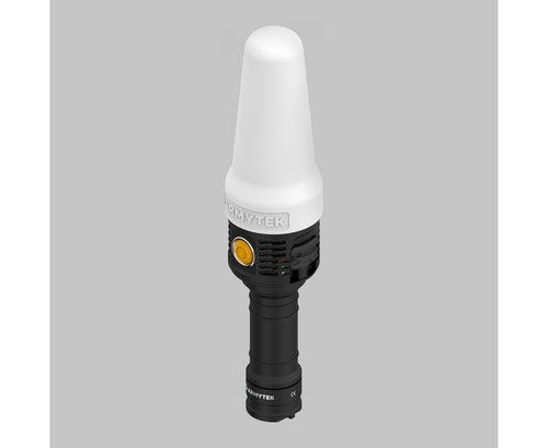 Armytek - Latarka LED Bear WRG - Ładowarka magnetyczna - 1500 lm - 510 m - Czarna - F09901C