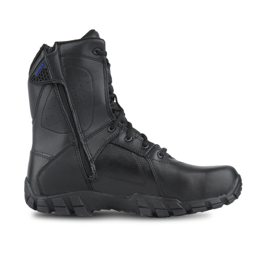 Bates - Buty taktyczne Shock 8'' Side Zip - Czarne - E07008