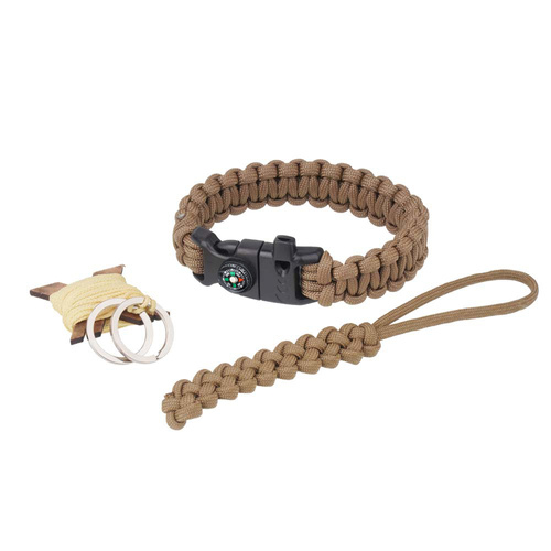 EDCX - Zestaw surwiwalowy Survival Kit - Coyote Brown - 3305