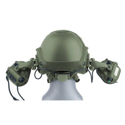 Earmor - Zestaw słuchawkowy do hełmów M32X Mark 3 - Foliage Green - M32X-FG-MARK3