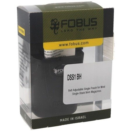 Fobus - Ładownica na magazynek pojedynczy 9 mm, .40, .380 -  Na pasek - DSS1 BH