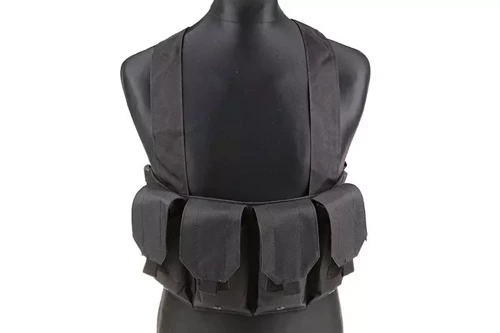 GFC Tactical - Kamizelka taktyczna Chest Rig - Nylon - Czarny - GFT-18-007965