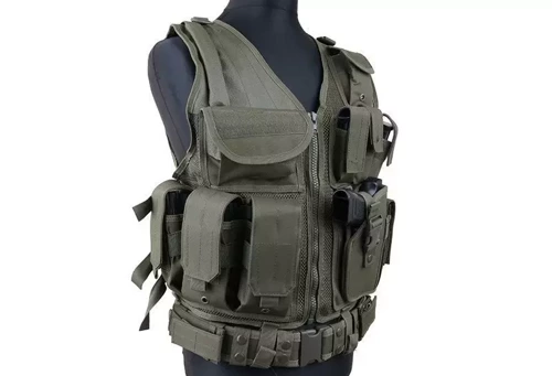 GFC Tactical - Kamizelka taktyczna KAM-39 - Oliwkowa - GFT-18-001854