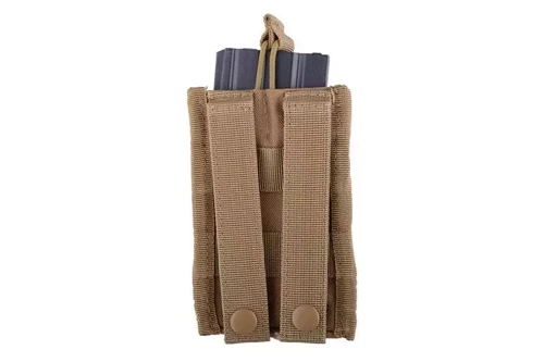 GFC Tactical - Pojedyncza ładownica typu shingle - Nylon - Tan - GFT-19-001036