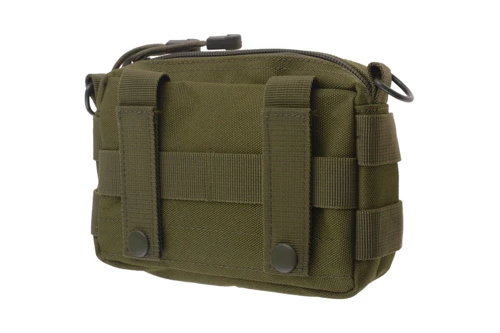 GFC Tactical - Pozioma uniwersalna ładownica Cargo Pouch - Nylonowa - MOLLE - Oliwkowa - GFT-19-023984