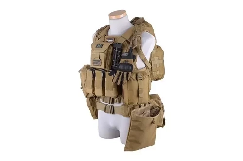 GFC Tactical - Torba zrzutowa na magazynki - MOLLE - Nylonowa - Czarna - GFT-19-000907