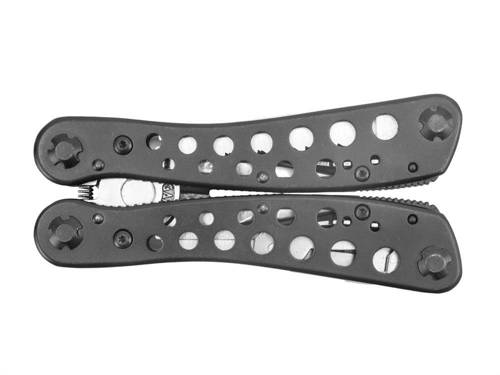 Ganzo - Multitool G204 - 10 narzędzi - 11 bitów - Czarny - G204