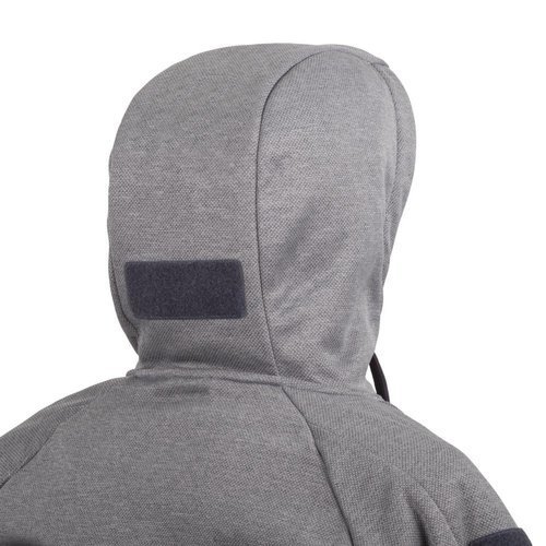 Helikon - Bluza Urban Tactical Hoodie - Fullzip - Poliester - Szary melanż - BL-UHF-PO-M3