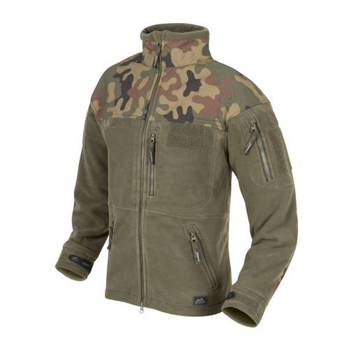 Helikon - Bluza polarowa Infantry - Zielony / Pantera - BL-INF-HF-18