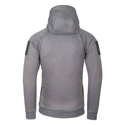 Helikon - Bluza rozpinana Urban Tactical Hoodie® - Poliester - Czarna / Szary - BL-UHF-PO-M1