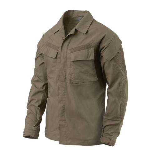 Helikon - Bluza wojskowa Raid - Ripstop - 8 kieszeni - RAL 7013 - BL-RAD-SP-81