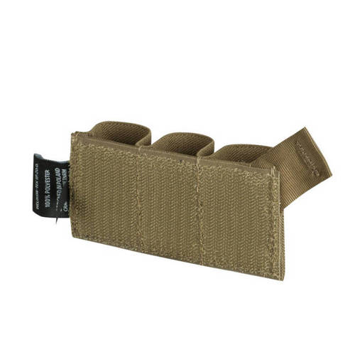 Helikon - Elastyczny insert na trzy magazynki pistoletowe Triple Elastic Insert® - Olive Green - IN-TEL-PO-02