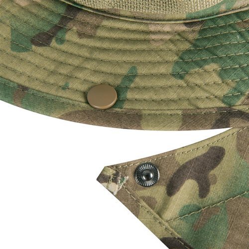 Helikon - Kapelusz Boonie Hat z osłoną - Cotton Ripstop - Khaki - KA-BON-CR-13