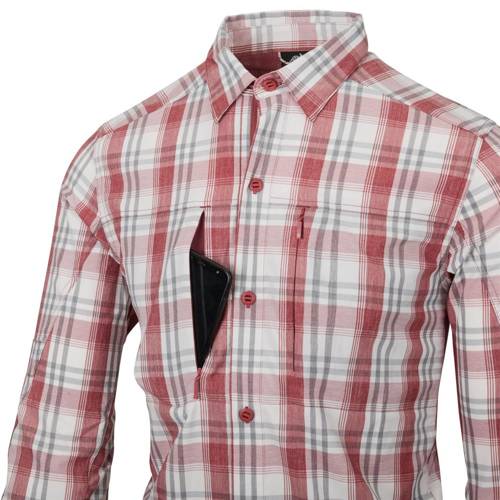 Helikon - Koszula TRIP Nylon Blend - Red Plaid - KO-TRI-NB-P7