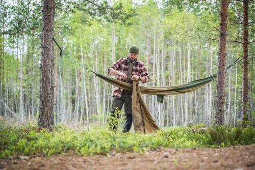 Helikon - Poncho ocieplane Swagman Roll - Climashield Apex - Taiga Green - PO-SMR-NL-09