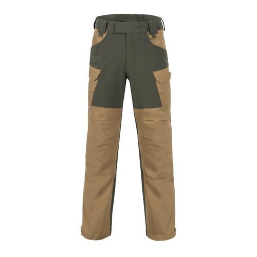 Helikon - Spodnie outdoorowe Hybrid Outback Pants - DuraCanvas - Cloud Grey / Czarne - SP-HOP-DC-8401A