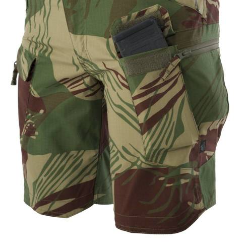 Helikon - Szorty Urban Tactical Shorts 8.5'' - PolyCotton Stretch Ripstop - Rhodesian Camo - SP-UTS-SP-1K