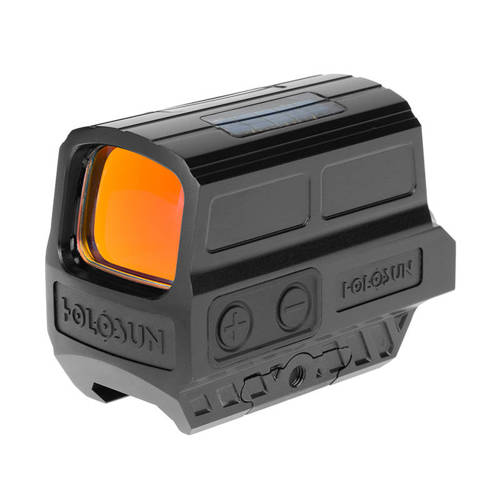 Holosun - Kolimator Enclosed Reflex Sight HE512C-GD Gold Dot - Multi Reticle - Solar Panel