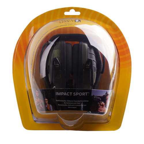 Howard Leight/Honeywell - Aktywne ochronniki słuchu Impact Sport - Oliwkowe - 1013530