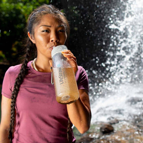 LifeStraw - Butelka filtrująca do wody Go - 0,65 L - Przezroczysta