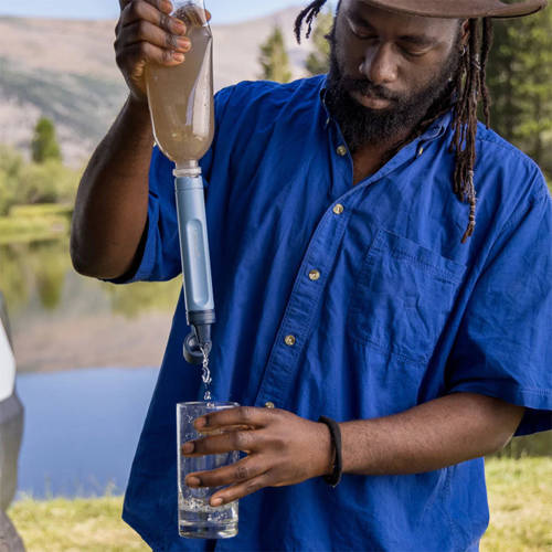 LifeStraw - Filtr do wody Peak Series Personal - Szary