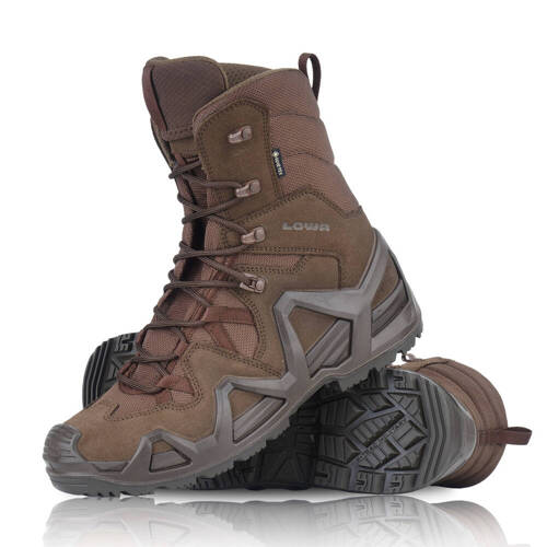 Lowa - Buty taktyczne Zephyr GTX HI MK2 - Dark Brown - 310850C30 0493