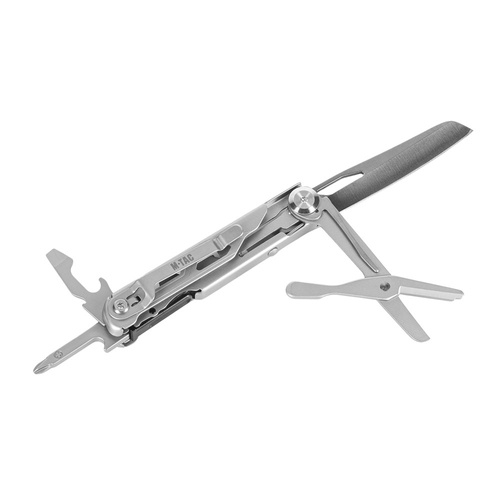 M-Tас - Nóż Składany Type 3 - 5 narzędzi - Srebrny - 60017102