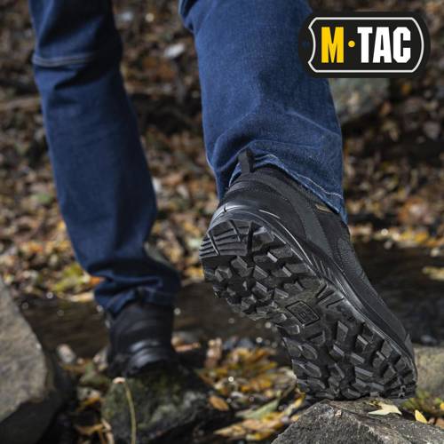 M-Tac  - Buty Jesienno-wiosenne - Poliester - Czarne  - 1JJ115/2WPLV