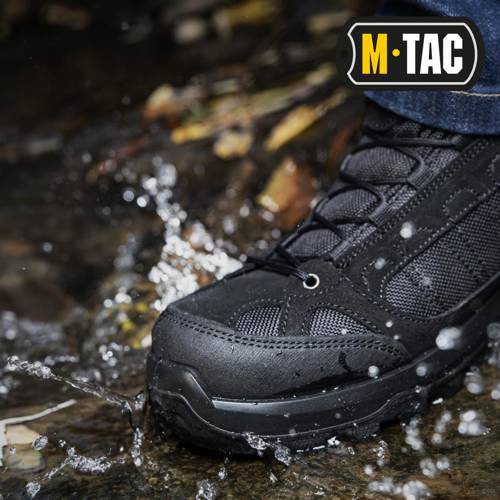 M-Tac  - Buty Jesienno-wiosenne - Poliester - Czarne  - 1JJ115/2WPLV