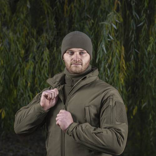 M-Tac -  Czapka zimowa Watch Cap Polartec - Dark Olive - 40564048