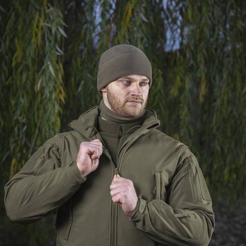 M-Tac -  Czapka zimowa Watch Cap Polartec - Dark Olive - 40564048