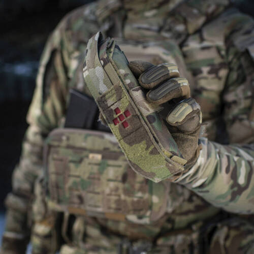 M-Tac - Ładownica na opaskę uciskową - Zamknięta - Cordura Squadron - Multicam - 10347008