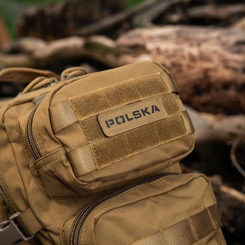 M-Tac - Naszywka Polska 25х80 - Laser Cut - Czarny / Coyote - 51004105