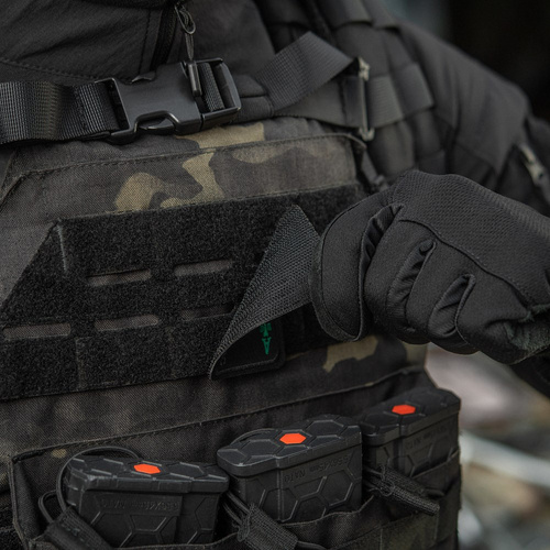 M-Tac - Naszywka Szczęśliwa Karta - Cordura 500D - Koniczyna - Czarny - 51391002