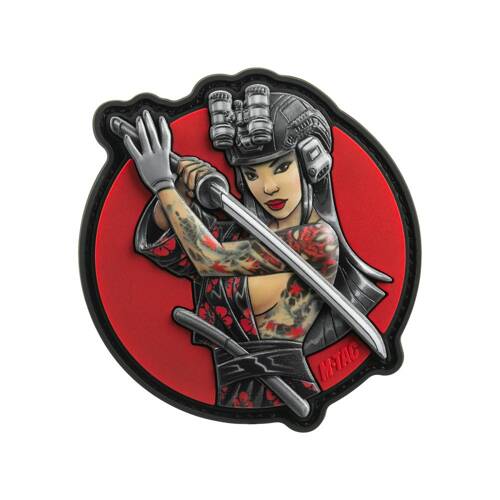 M-Tac - Naszywka Tactical Girl №3 Yakuza - PVC - Czarne tatuaże - Pełny kolor - 51116404