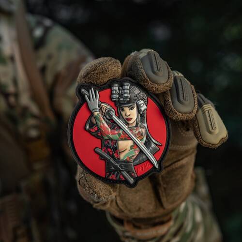 M-Tac - Naszywka Tactical Girl №3 Yakuza - PVC - Zielone tatuaże - Pełny kolor - 51116402