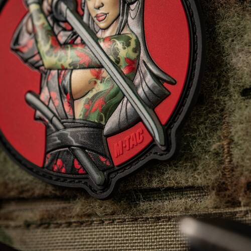 M-Tac - Naszywka Tactical Girl №3 Yakuza - PVC - Zielony wodograj - Pełny kolor - 51116401