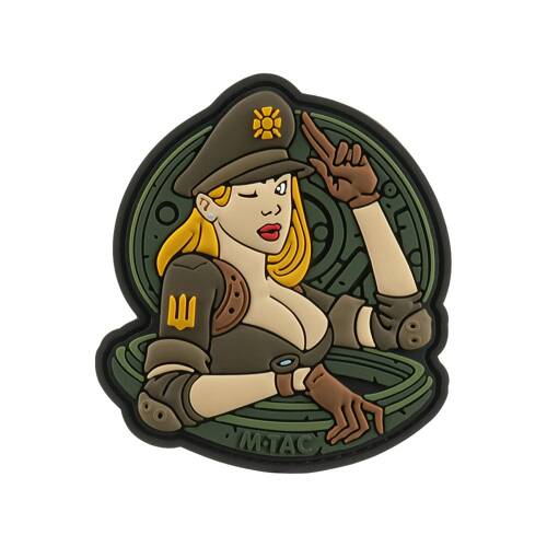 M-Tac - Naszywka Tank Girl - PVC - Pełny kolor - 51348344