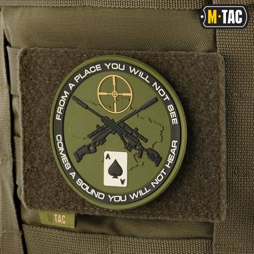 M-Tac - Panel MOLLE na naszywki - 120 x 85 mm - Oliwkowy - 10121001