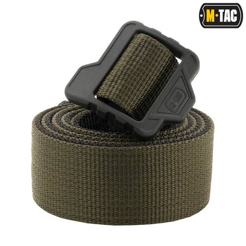 M-Tac - Pas Double Duty Tactical Belt - Czarny / Oliwkowy - 10063802