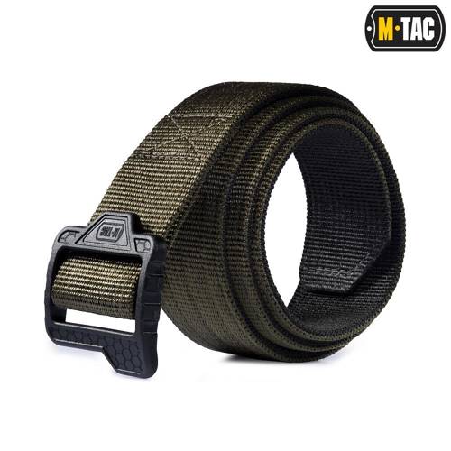 M-Tac - Pas taktyczny Double Duty Tactical Belt Hex - Oliwkowy/Czarny - 10043802