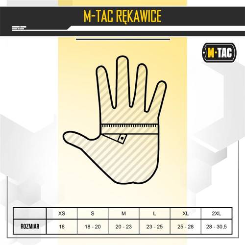 M-Tac - Rękawice taktyczne Assault Tactical Mk.3 - Oliwkowy - 90203001