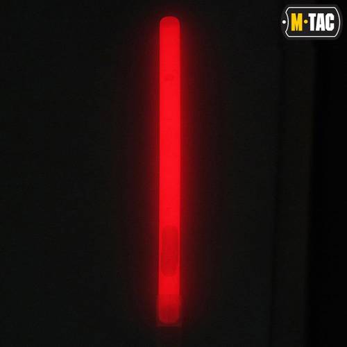 M-Tac - Światło chemiczne Lightstick - 15 cm - Czerwony - 711500424-R