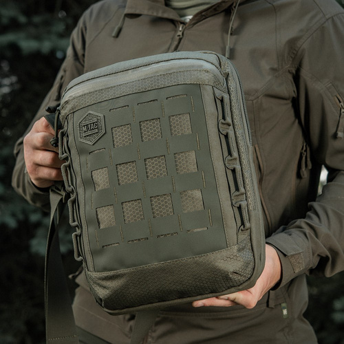 M-Tac - Torba na ramię Laser Cut Hex - Cordura - Ranger Green - 10241023