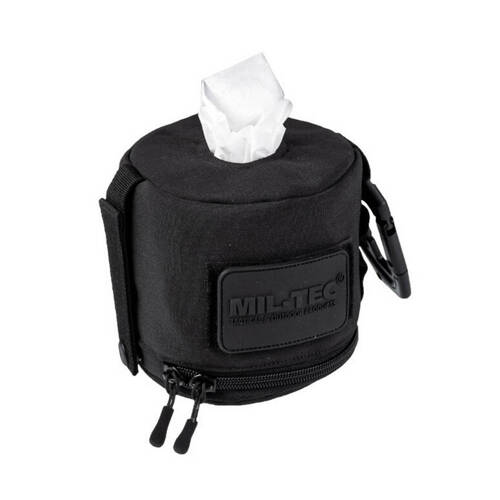 Mil-Tec - Kieszeń Tissue Case - MOLLE - Czarny - 16000102