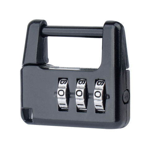 Mil-Tec - Kłódka z zamkiem szyfrowym Combination Lock - Czarna - 15925100