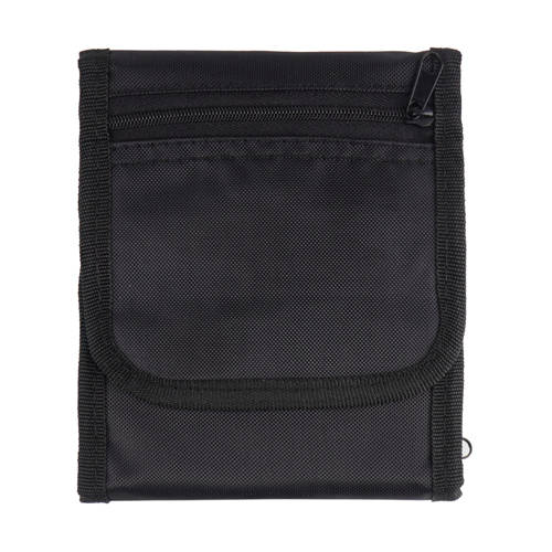 Mil-Tec - Portfel / paszportówka Neck Wallet - Czarna - 15820002