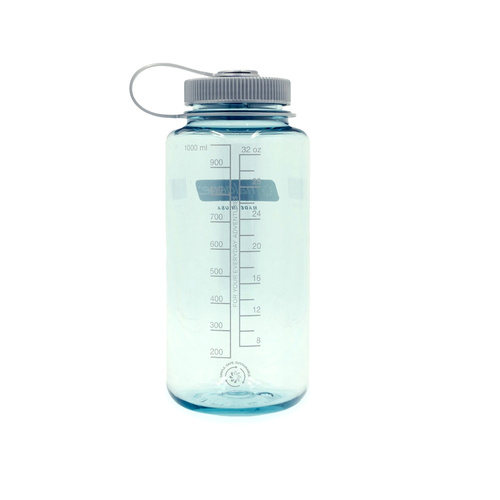 Nalgene - Butelka na wodę 32 oz Wide Mouth Sustain - Otwór 63 mm - 1,1L - Seafoam - 2020-1632