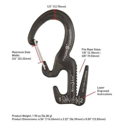 Nite Ize - Carabiner Figure 9 Large - Anodized - C9L-02-01